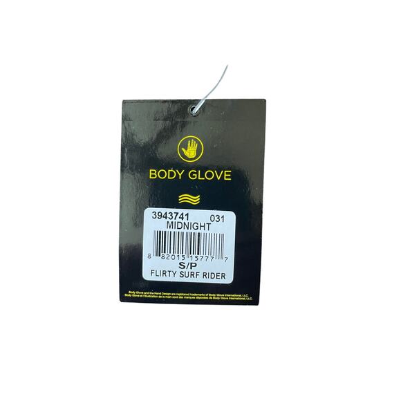 BODY GLOVE, SIZE S, FLIRTY SURF RIDER SWIM BOTTOM, MIDNIGHT - Picture 3 of 4